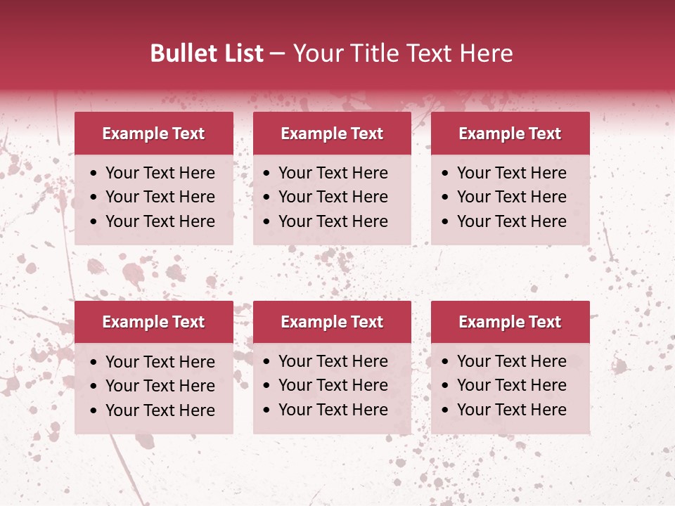 Dirty Stain Blob PowerPoint Template