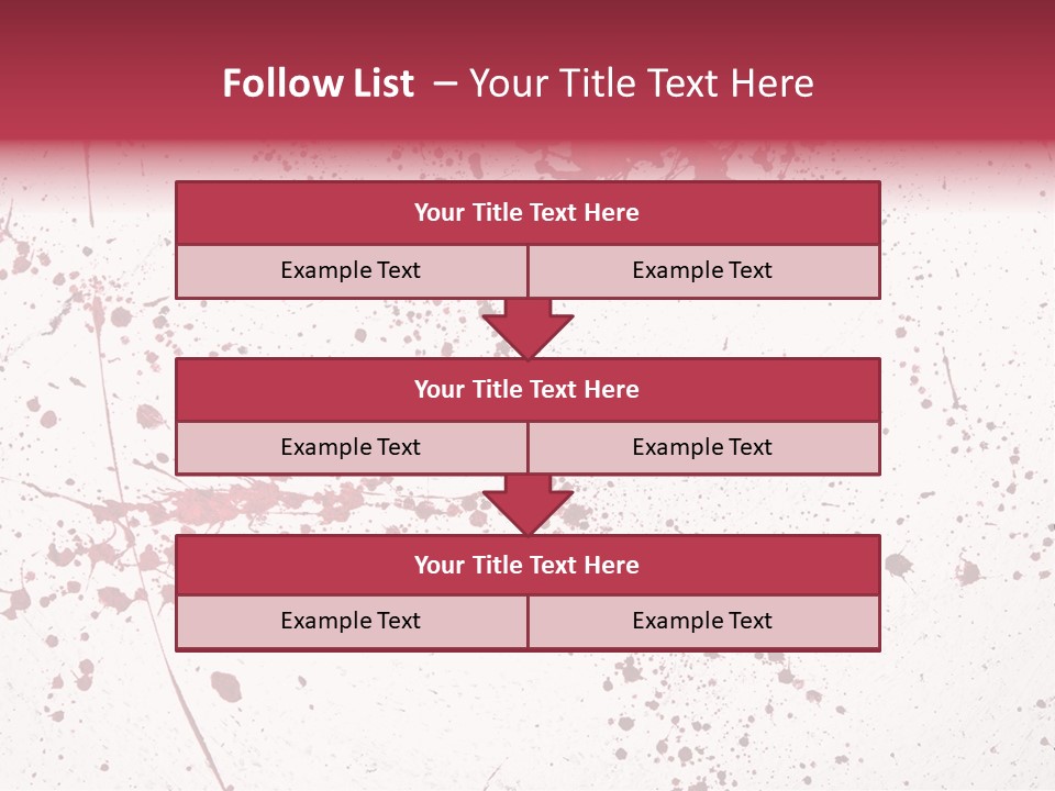 Dirty Stain Blob PowerPoint Template