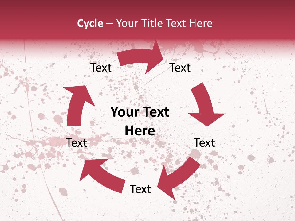 Dirty Stain Blob PowerPoint Template