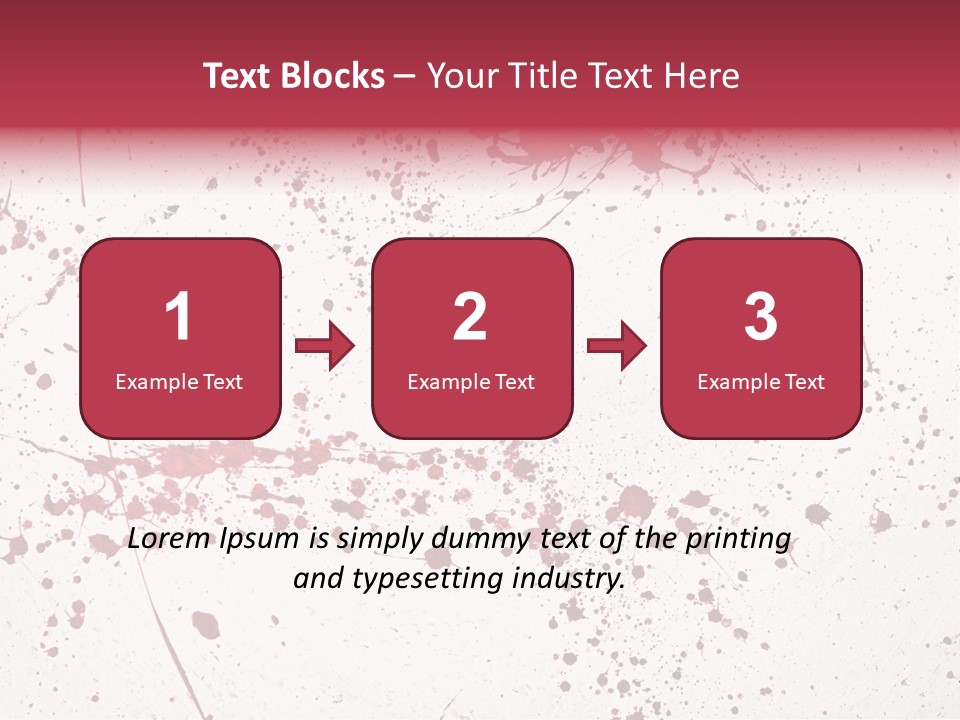 Dirty Stain Blob PowerPoint Template