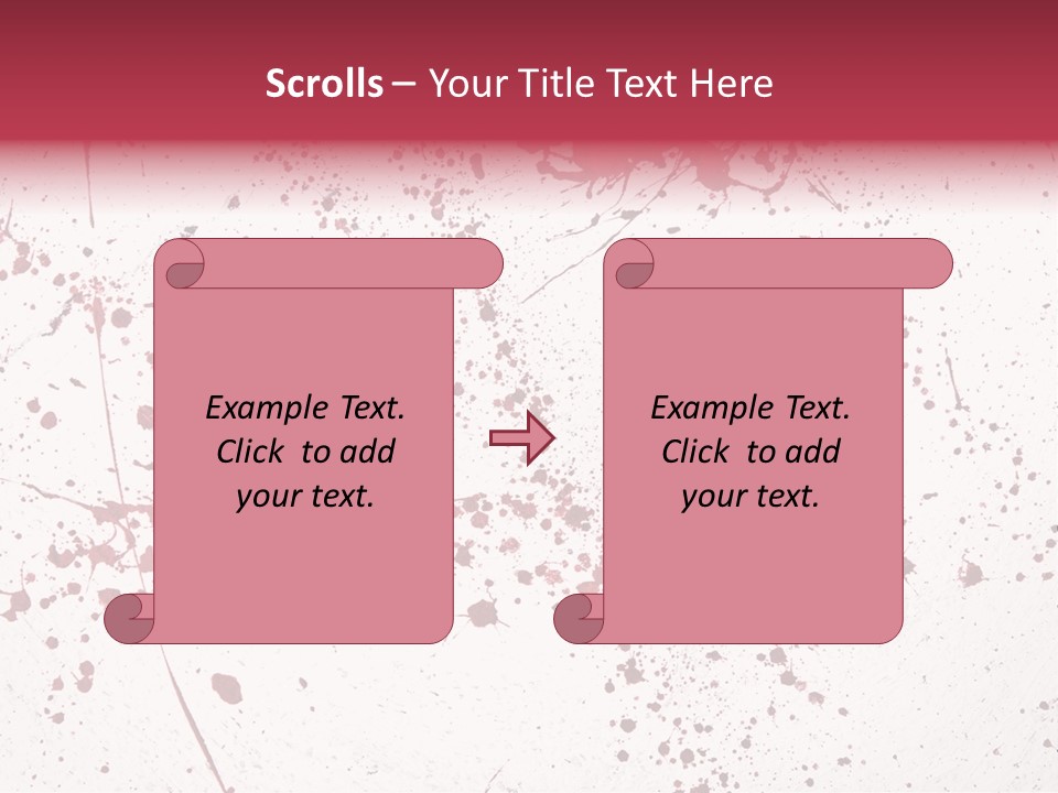 Dirty Stain Blob PowerPoint Template