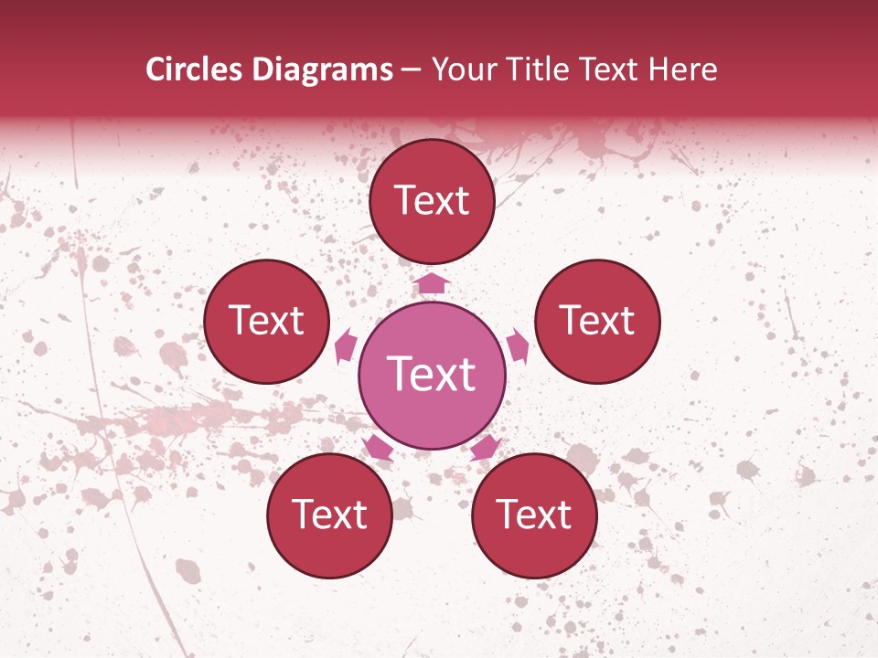 Dirty Stain Blob PowerPoint Template