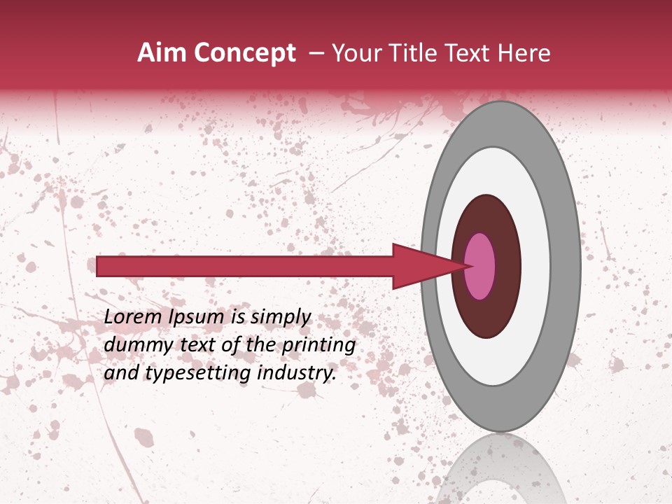 Dirty Stain Blob PowerPoint Template