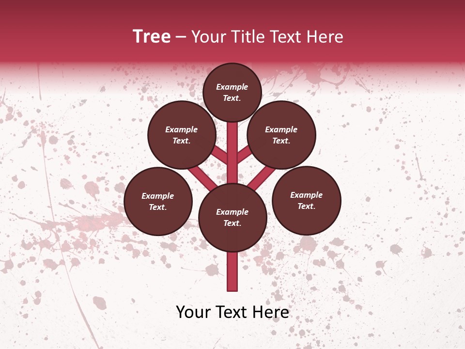 Dirty Stain Blob PowerPoint Template