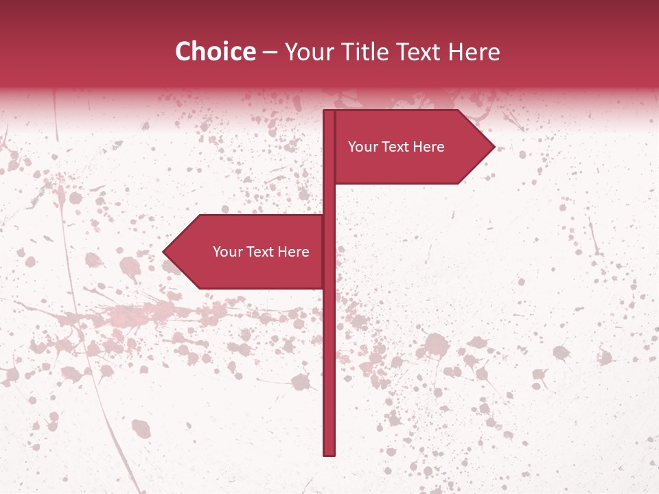 Dirty Stain Blob PowerPoint Template
