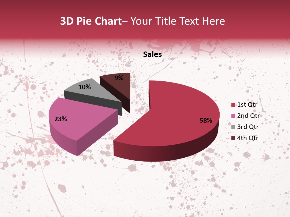 Dirty Stain Blob PowerPoint Template