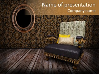 Antique Building Stone PowerPoint Template