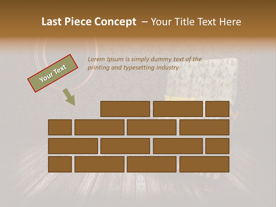 Antique Building Stone PowerPoint Template