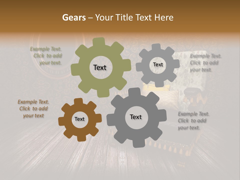 Antique Building Stone PowerPoint Template