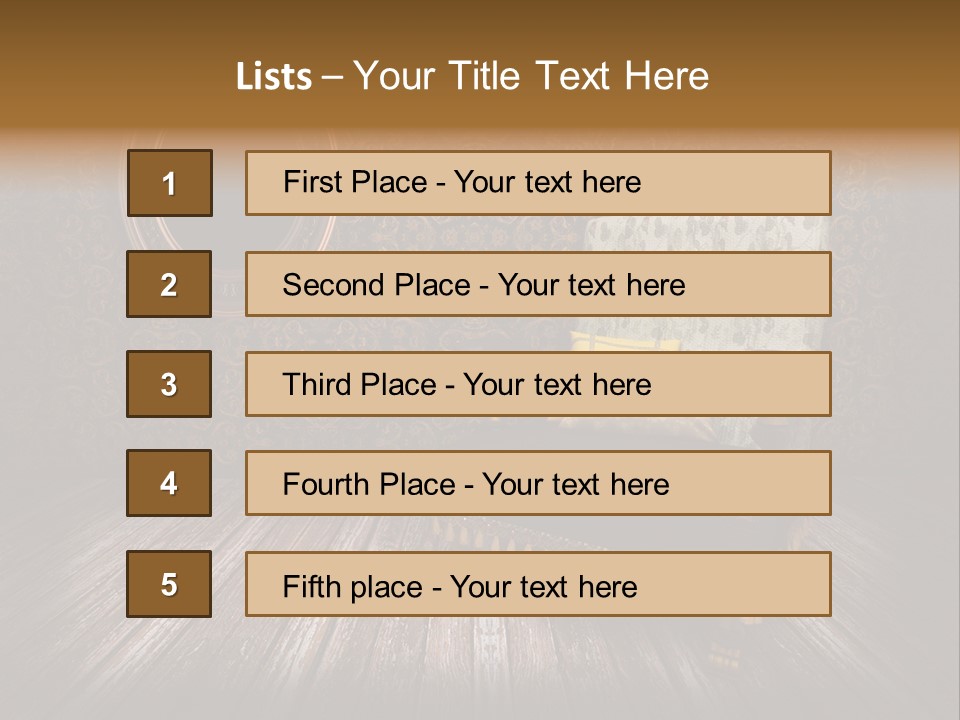 Antique Building Stone PowerPoint Template
