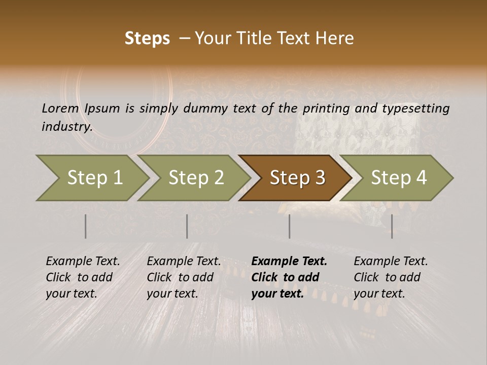 Antique Building Stone PowerPoint Template