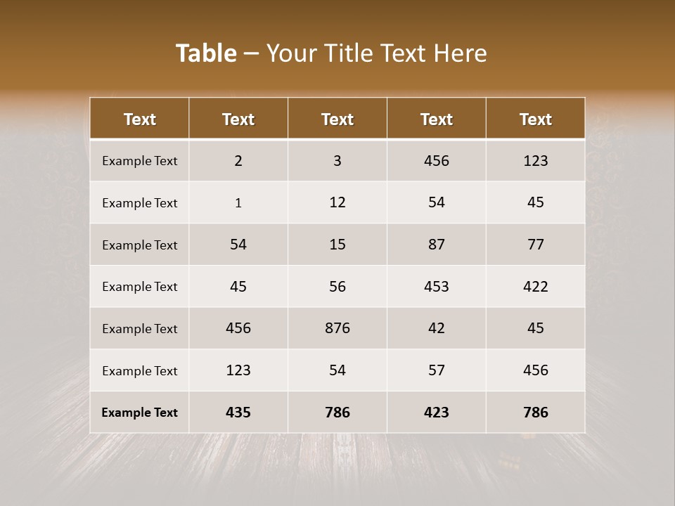 Antique Building Stone PowerPoint Template