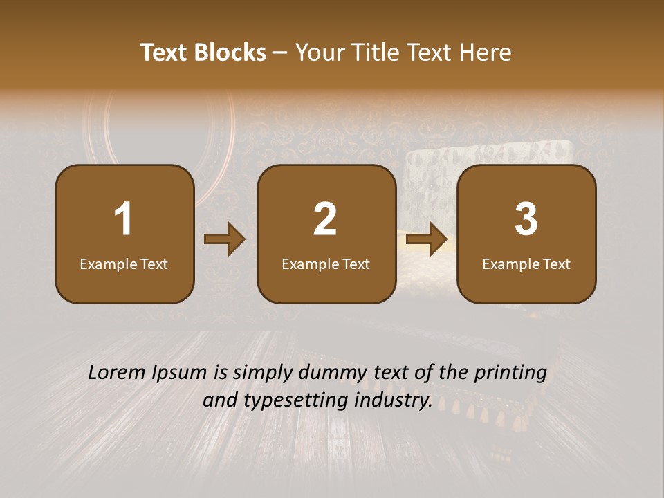 Antique Building Stone PowerPoint Template