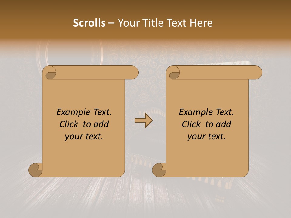 Antique Building Stone PowerPoint Template