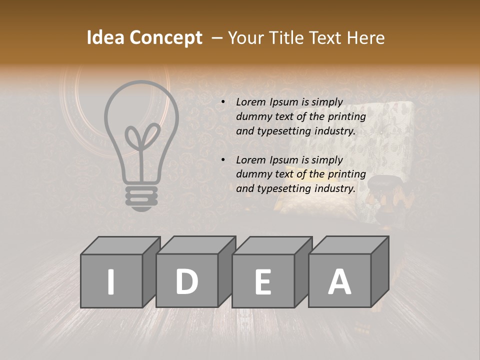 Antique Building Stone PowerPoint Template