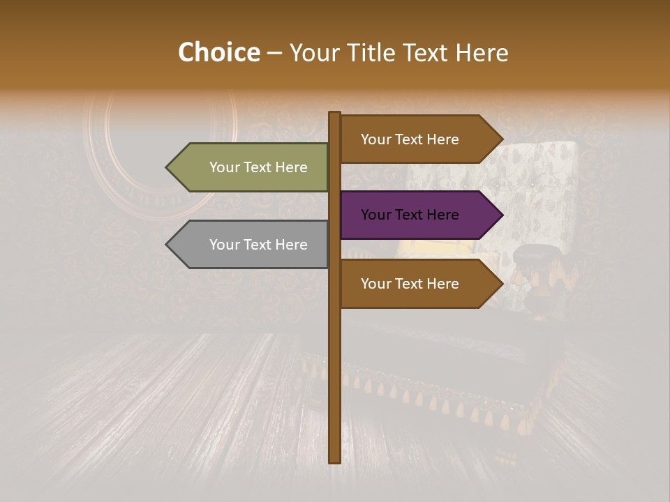 Antique Building Stone PowerPoint Template