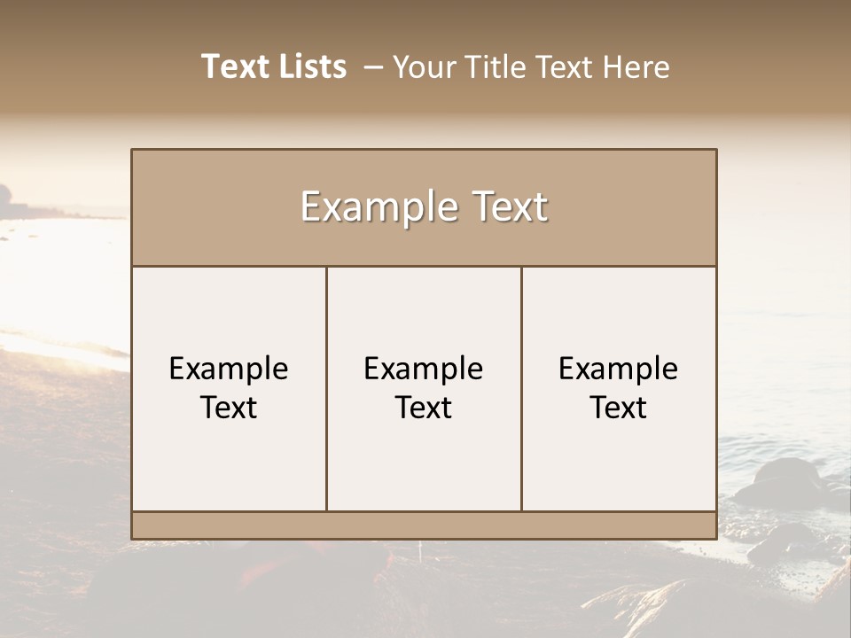 Beauty Bra Yoga PowerPoint Template