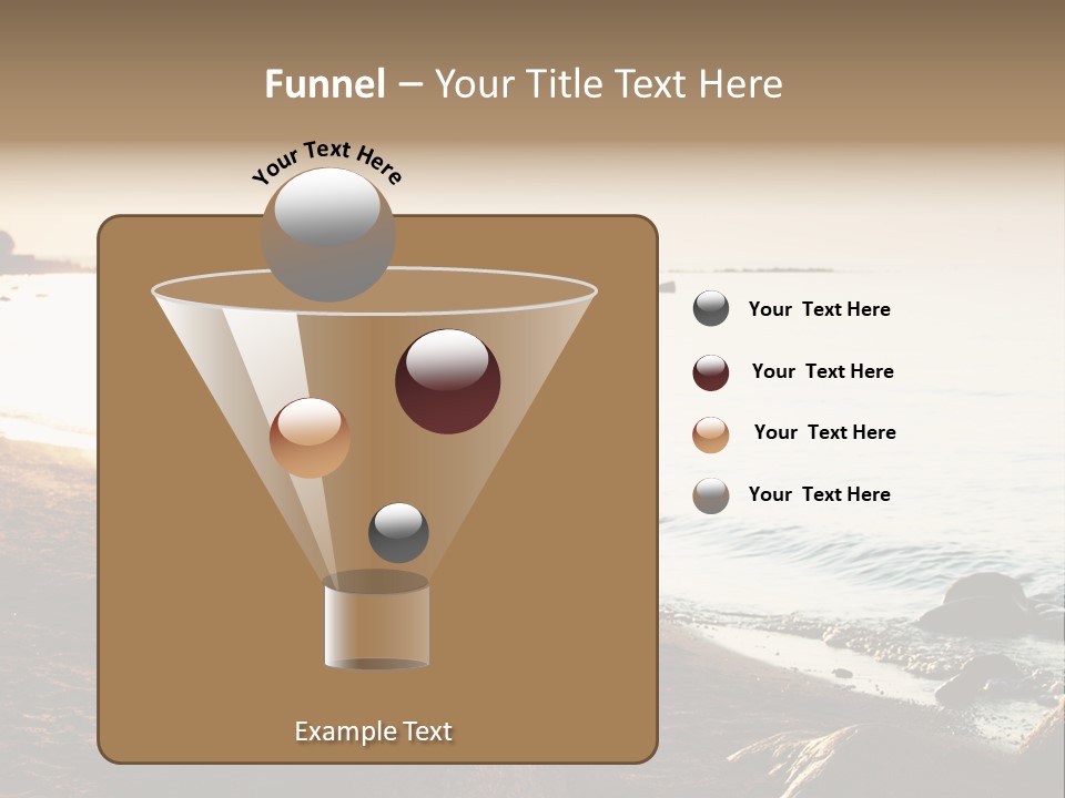 Beauty Bra Yoga PowerPoint Template