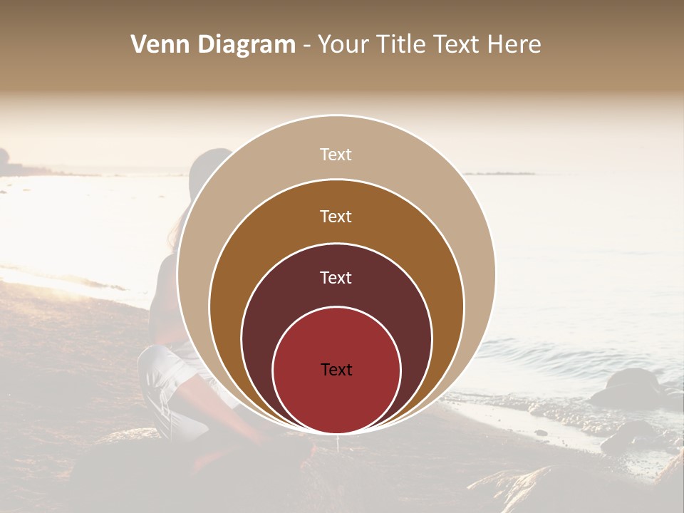 Beauty Bra Yoga PowerPoint Template