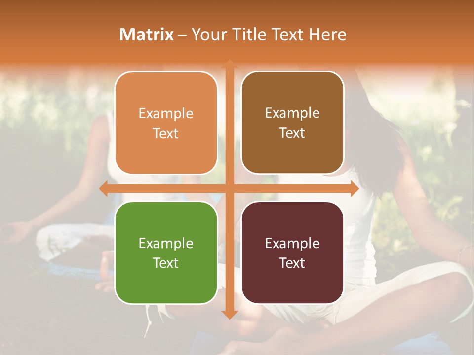 Mental Resort Girl PowerPoint Template