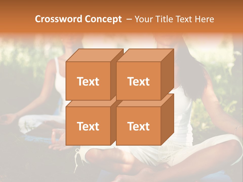 Mental Resort Girl PowerPoint Template