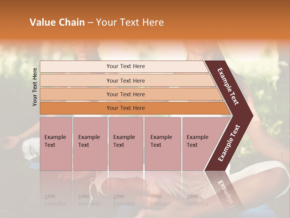 Mental Resort Girl PowerPoint Template