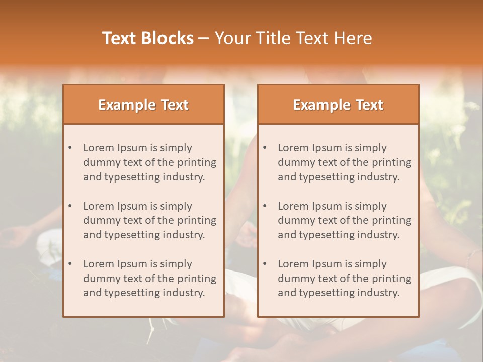 Mental Resort Girl PowerPoint Template