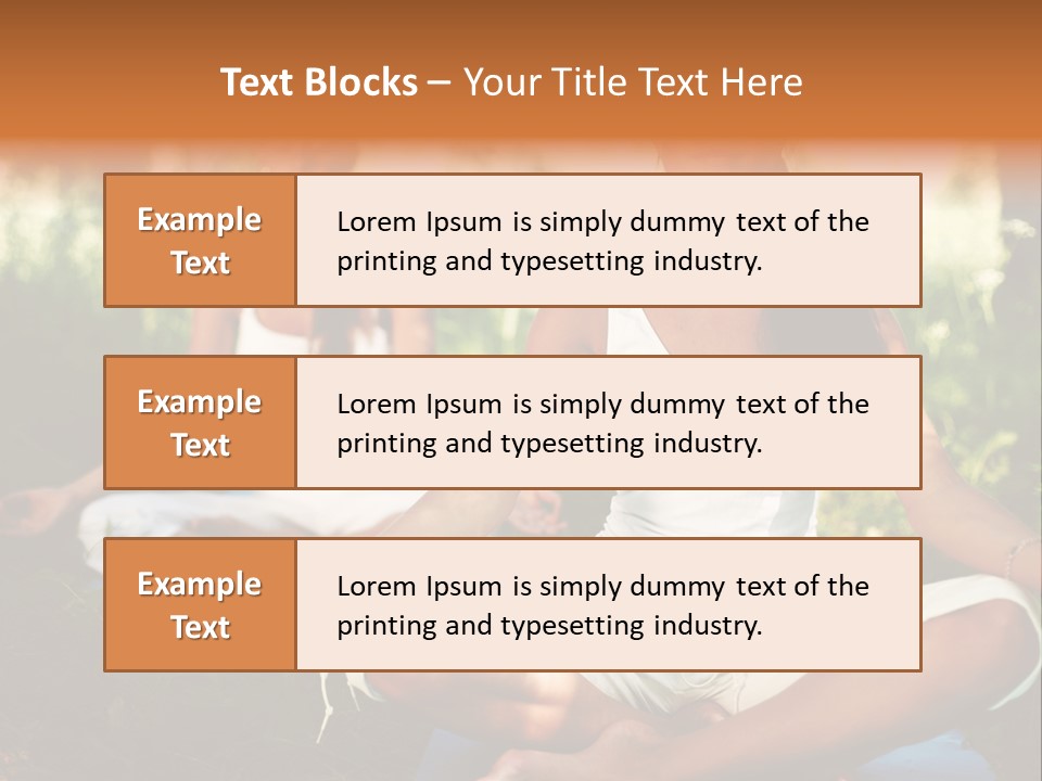 Mental Resort Girl PowerPoint Template