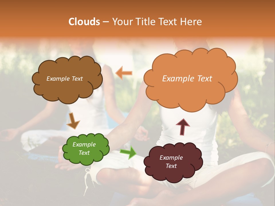 Mental Resort Girl PowerPoint Template