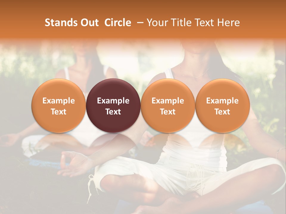 Mental Resort Girl PowerPoint Template