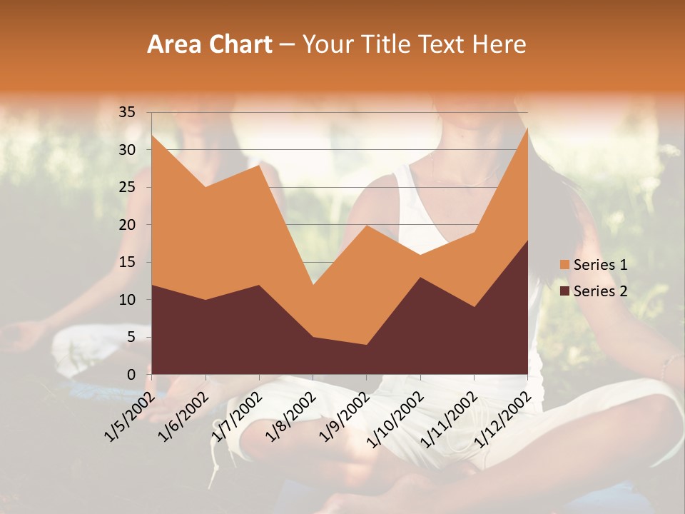 Mental Resort Girl PowerPoint Template