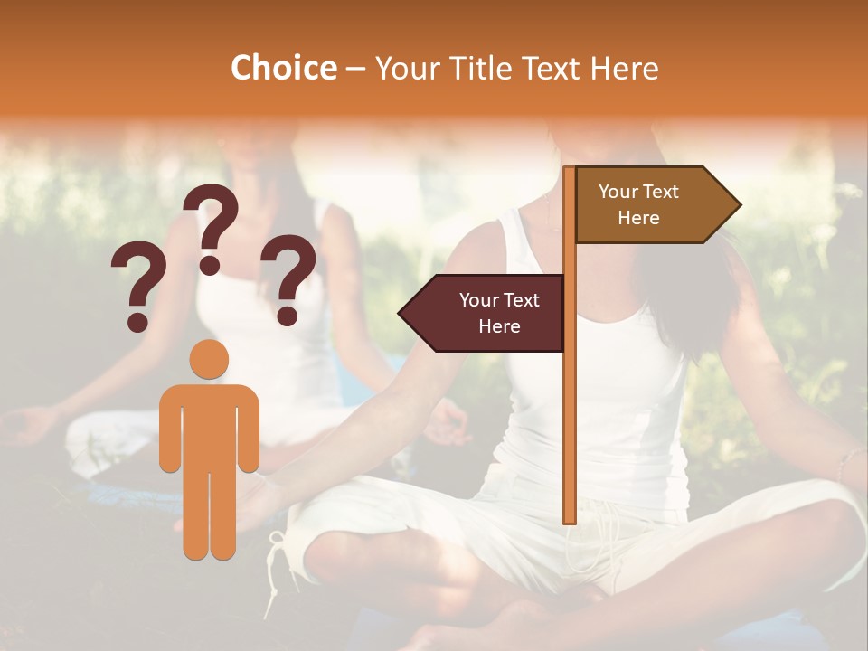 Mental Resort Girl PowerPoint Template