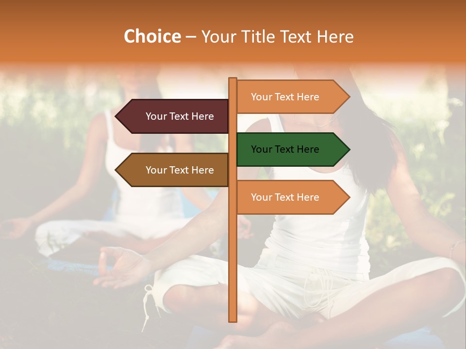 Mental Resort Girl PowerPoint Template