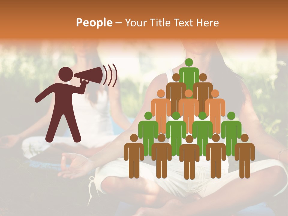 Mental Resort Girl PowerPoint Template