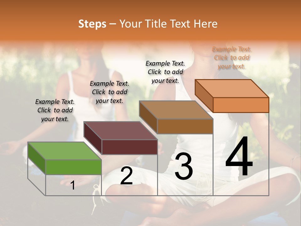 Mental Resort Girl PowerPoint Template