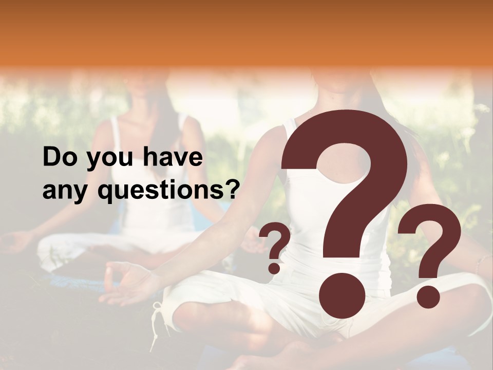 Mental Resort Girl PowerPoint Template