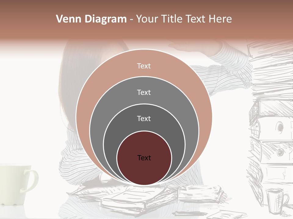 Female Portrait Beautiful PowerPoint Template