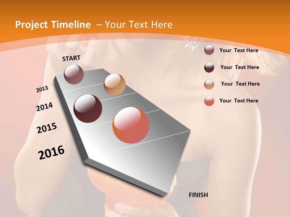 Tequila Cherry Glass PowerPoint Template