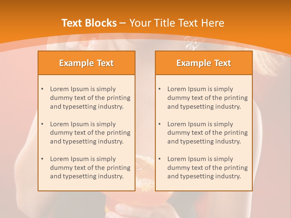 Tequila Cherry Glass PowerPoint Template