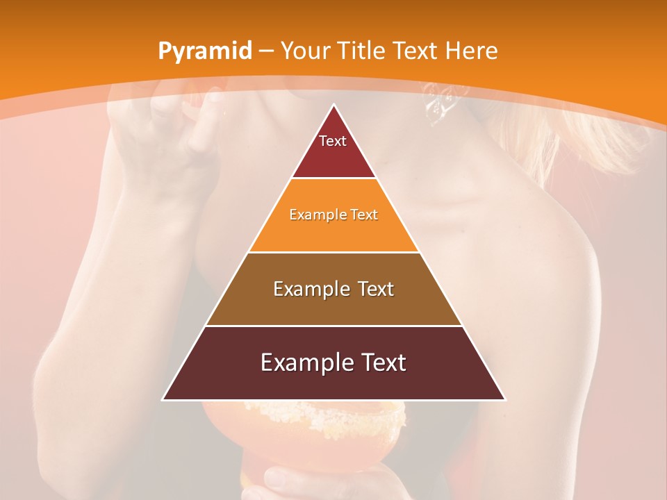 Tequila Cherry Glass PowerPoint Template