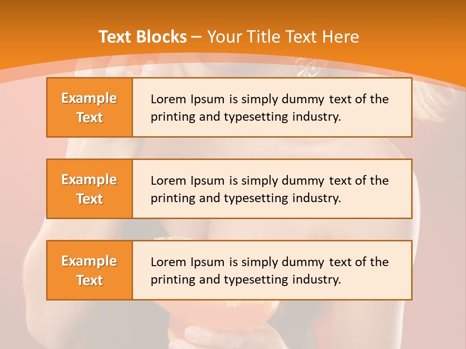 Tequila Cherry Glass PowerPoint Template