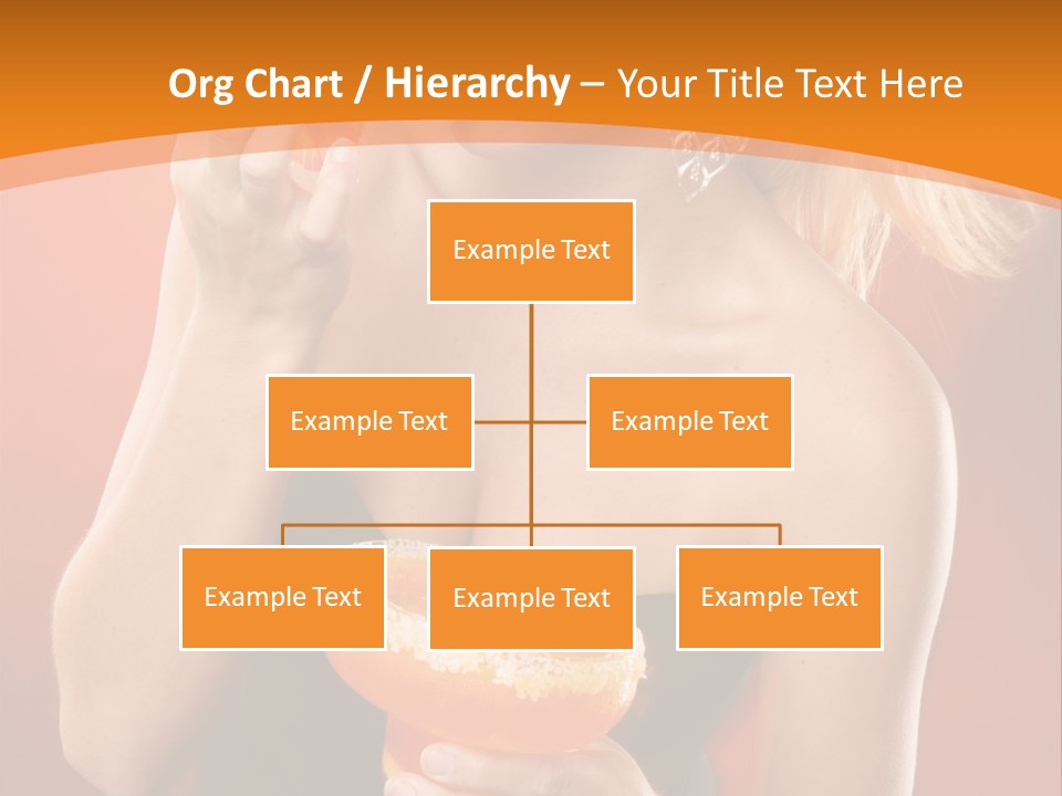 Tequila Cherry Glass PowerPoint Template