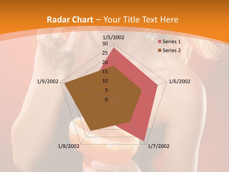 Tequila Cherry Glass PowerPoint Template