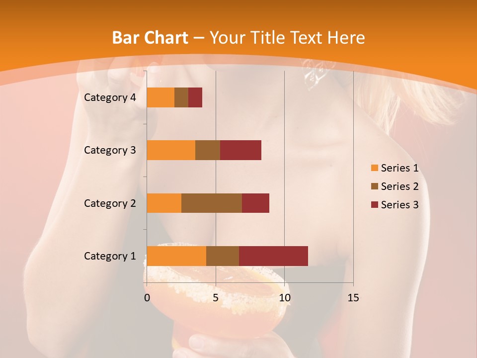 Tequila Cherry Glass PowerPoint Template