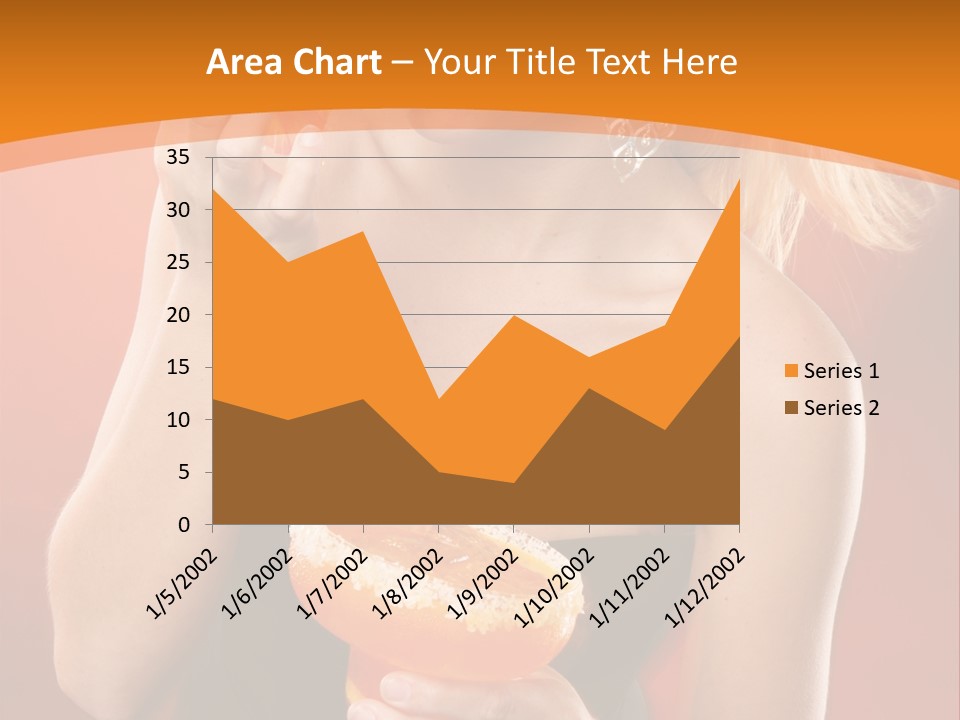 Tequila Cherry Glass PowerPoint Template