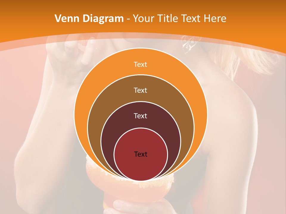 Tequila Cherry Glass PowerPoint Template