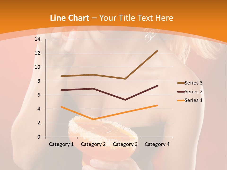Tequila Cherry Glass PowerPoint Template