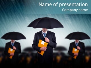 Attorney Finance Protection PowerPoint Template