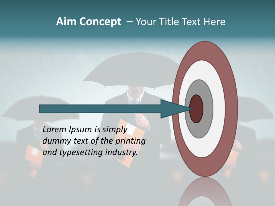 Attorney Finance Protection PowerPoint Template