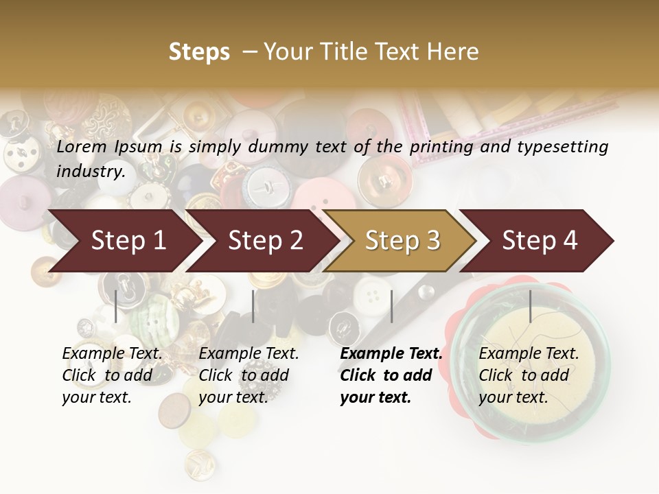 Tailor Red Old PowerPoint Template